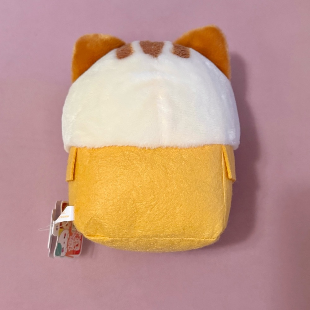 NWT Yell Juice Box Cat Plush 6.5" - Picture 4 of 7